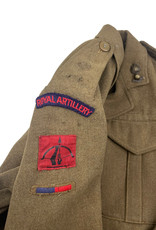 Engelse WO2 RA Anti Aircraft battledress