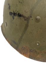 EXTRA FOTO'S Amerikaanse WO2 Corporal Fixed Bale helm