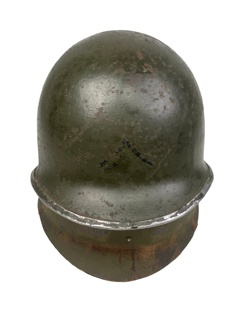 Amerikaanse WO2 Corporal Fixed Bale helm