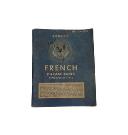 Amerikaans WO2 French Phrase Book