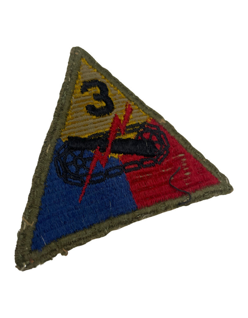 Amerikaanse WO2 3rd Armoured Division patch