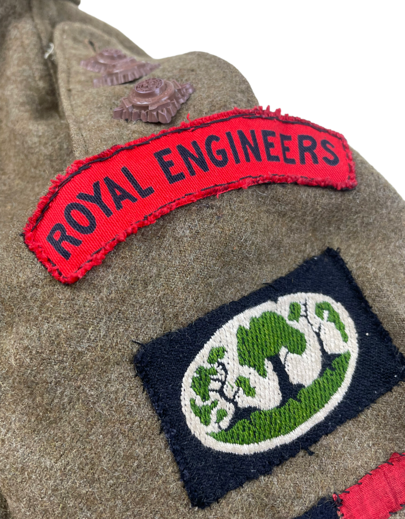 Engelse WO2 Engineers 12th Corps battledress