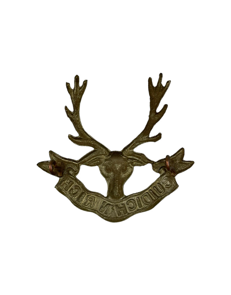 Schotse WO2 Seaforth Highlanders cap badge