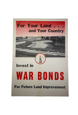 Amerikaanse WO2 War Bonds poster