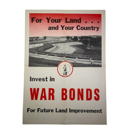 Amerikaanse WO2 War Bonds poster