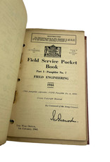 Engelse WO2 Field Service Pocket Book