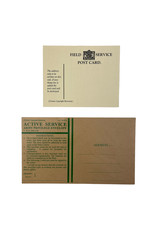 Engelse WO2 Field Service Post Card set