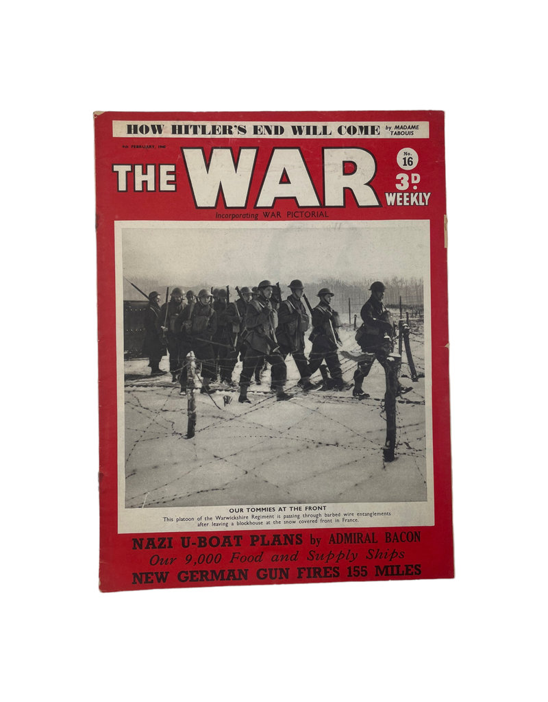 Engels WO2 The War Weekly tijdschrift