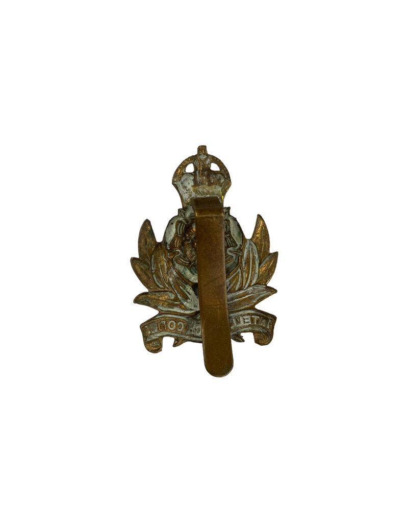 Engelse WO2 Intelligence Corps cap badge