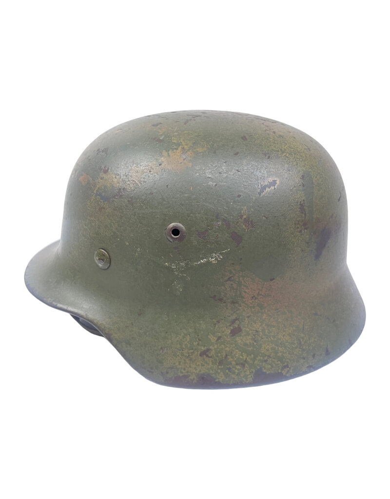 Duitse WO2 M35 2 Tone Luftwaffe helm