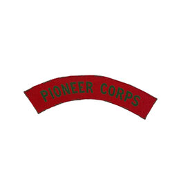 Engelse WO2 Pioneer Corps titel