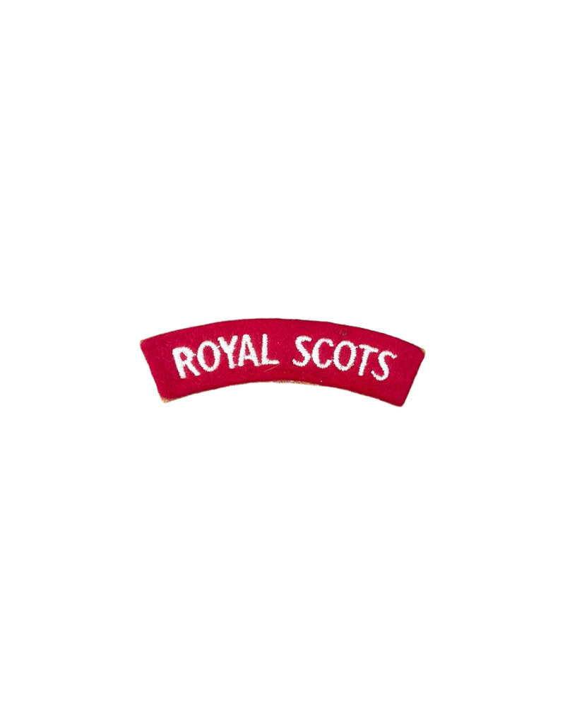 Engelse WO2 Royal Scots title