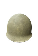 Amerikaanse WO2 front seam fixed bale helm