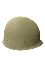 Amerikaanse WO2 front seam fixed bale helm