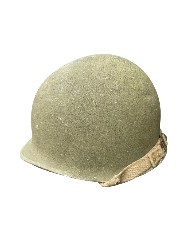 Amerikaanse WO2 front seam fixed bale helm