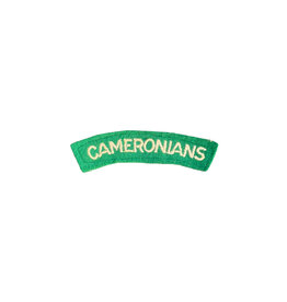 Engelse WO2 Cameronians titel