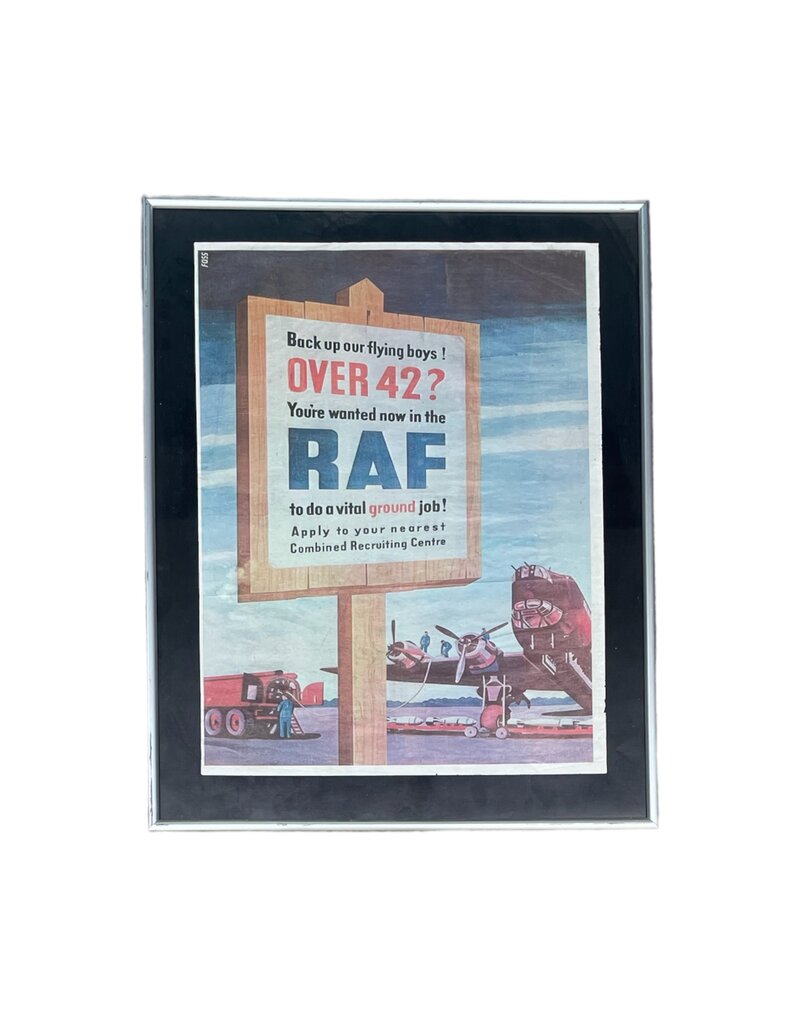 Engelse WO2 RAF poster