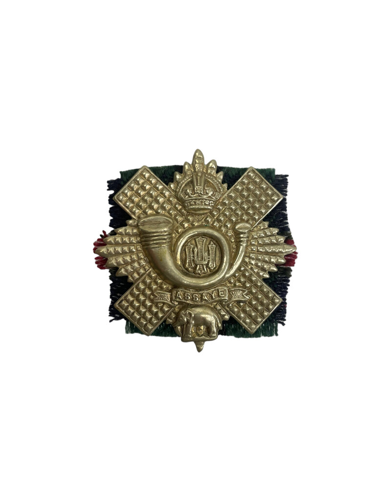 Engelse WO2 Highland Light Infantry cap badge