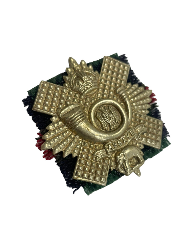 Engelse WO2 Highland Light Infantry cap badge