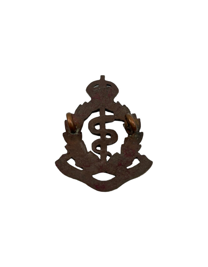 Engelse WO2 officiers R.A.M.C. cap badge