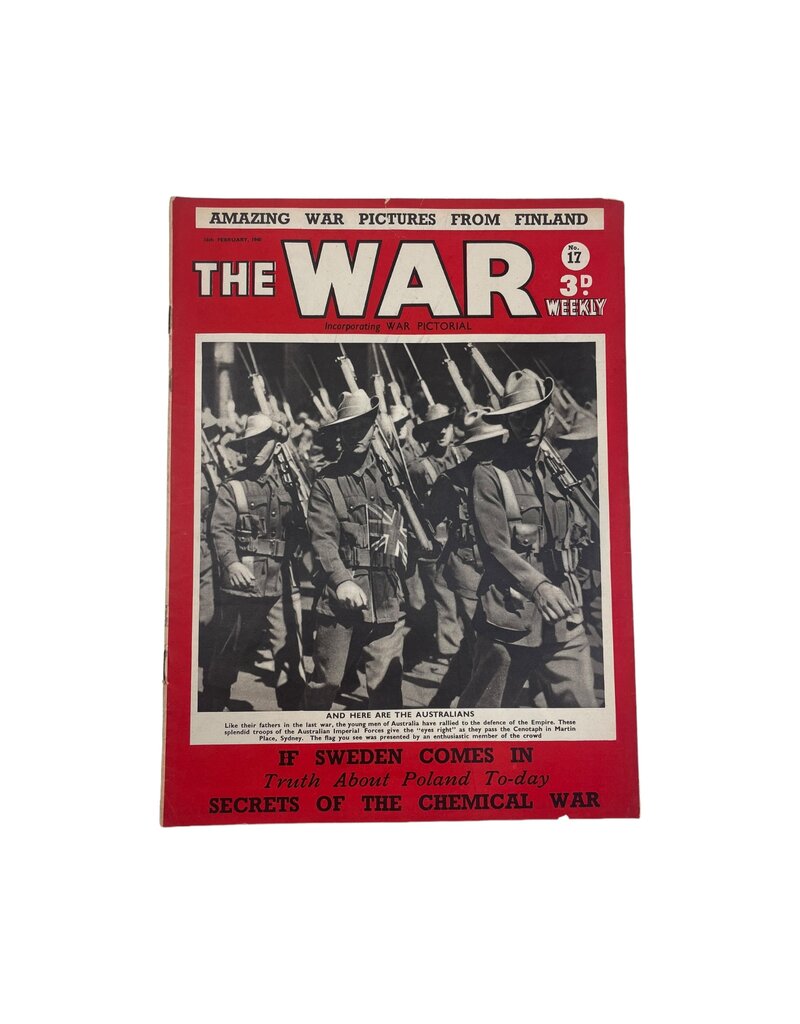 Engels WO2 The War Weekly tijdschrift