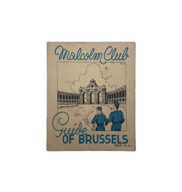 Engelse WO2 Malcolm Club Guide of Brussels