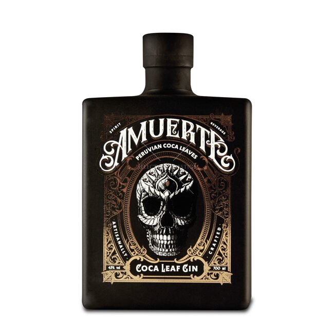 Amuerta Amuerte Coca Leaf Gin - Black Edition - 70CL