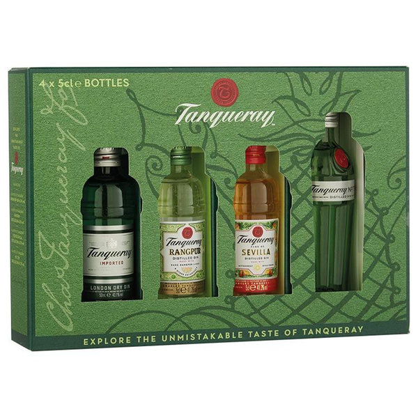 Tanqueray Gin Tasting Set - 4x 5 cl