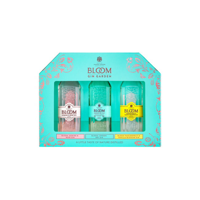 Bloom Gin Garden 3x 5cl giftpack