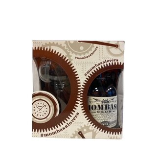 Mombasa-club Dry Gin Gift Pack  70CL