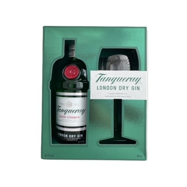 Tanqueray Gin  Glass pack