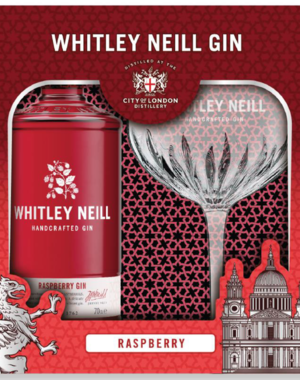 Whitley-Neill Raspberry Giftpack 70CL