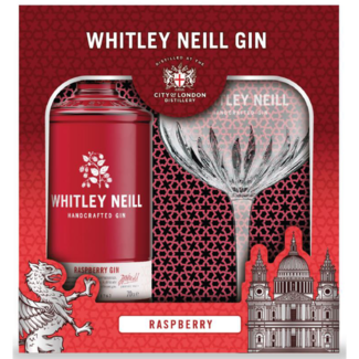 Whitley-Neill Raspberry Giftpack 70CL