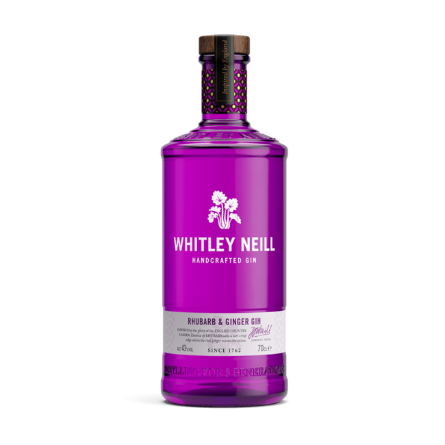 Whitley-Neill Rhubarb & Ginger Giftpack 70CL