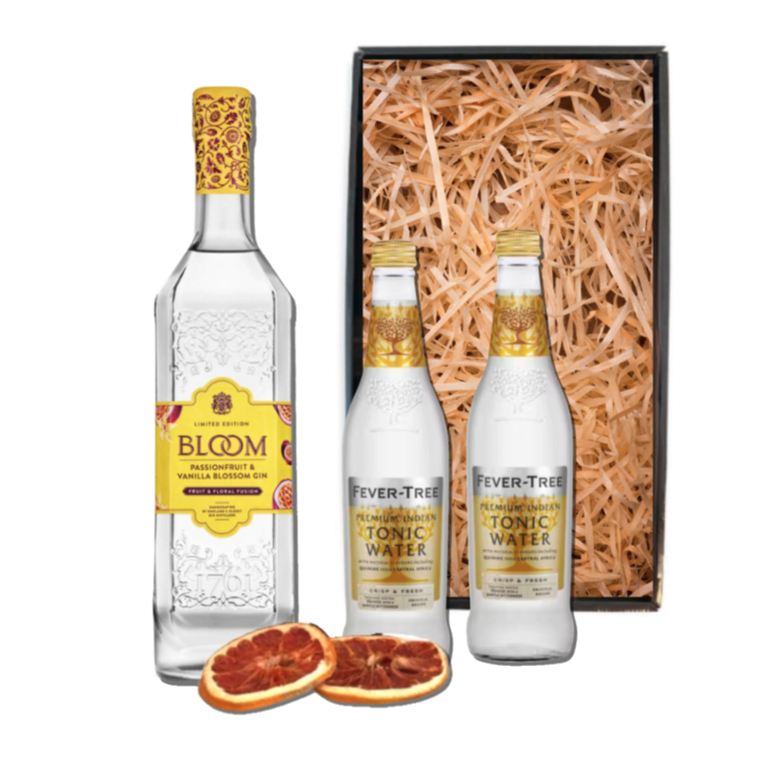 Bloom Passionfruit & Vanillablossom Gin Tonic Pakket Club Gin Club Gin