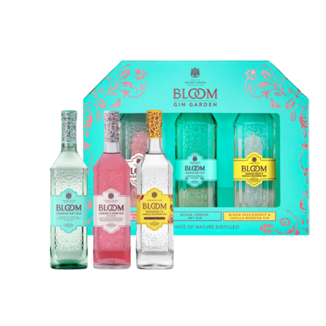 Bloom Gin Garden 3x 5cl giftpack