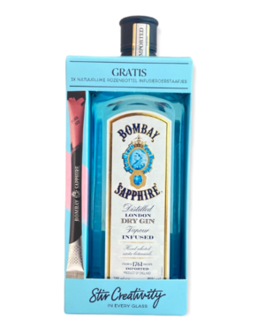 Bombay Sapphire Stirrer Giftpack 70CL