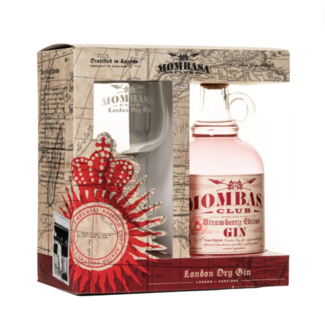 Mombasa-club Strawberry Glass Pack 70CL