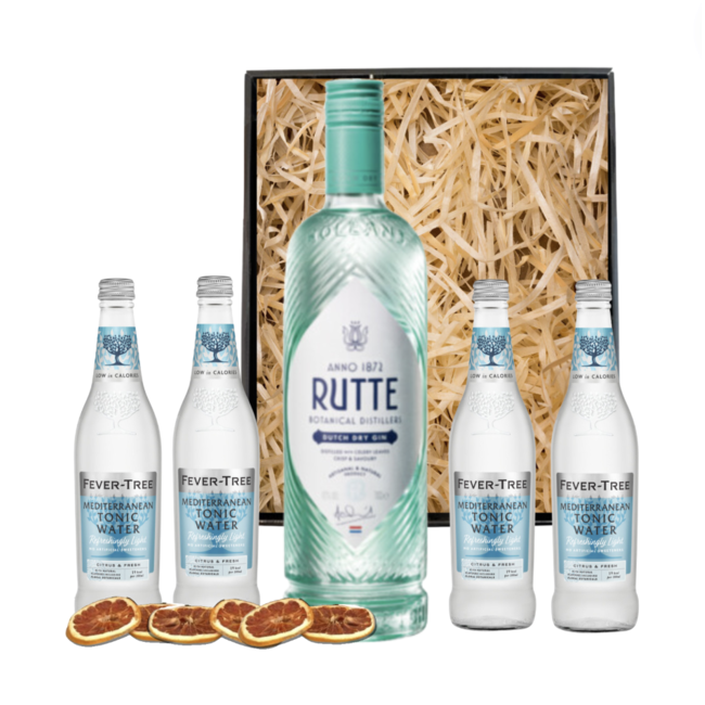 Rutte Dutch Dry Gin Tonic Pakket XL