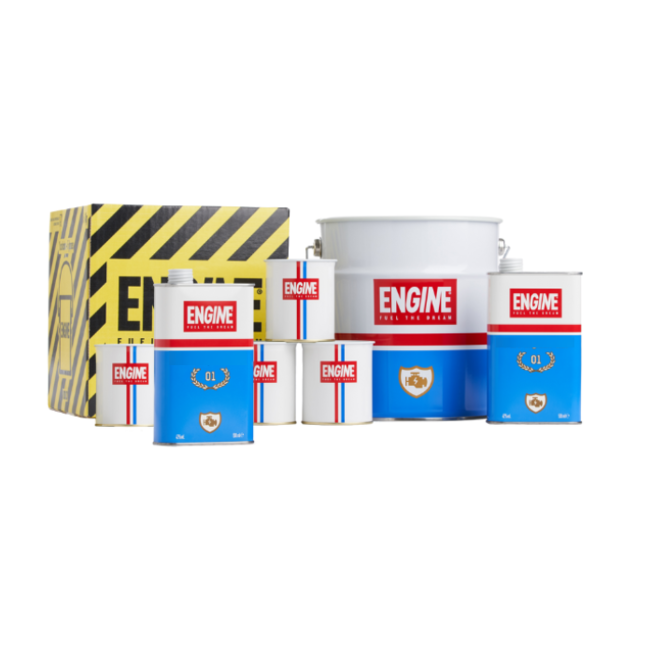 Engine Bucket + 2x  Gin 50CL + 4 Cups