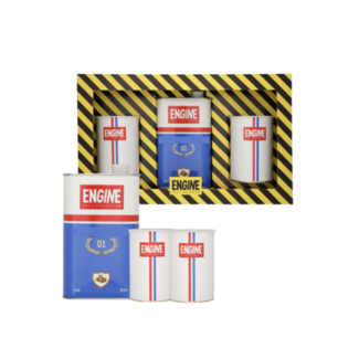 Engine Dry Gin Gift Pack 50CL