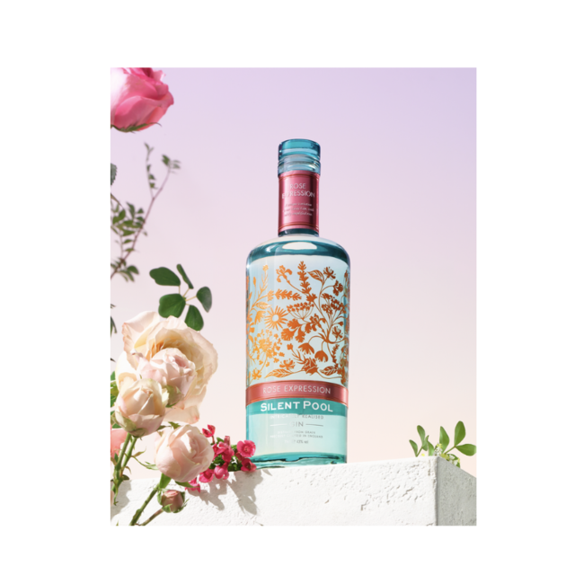 Silent Pool Rose Expression Gin 70cl