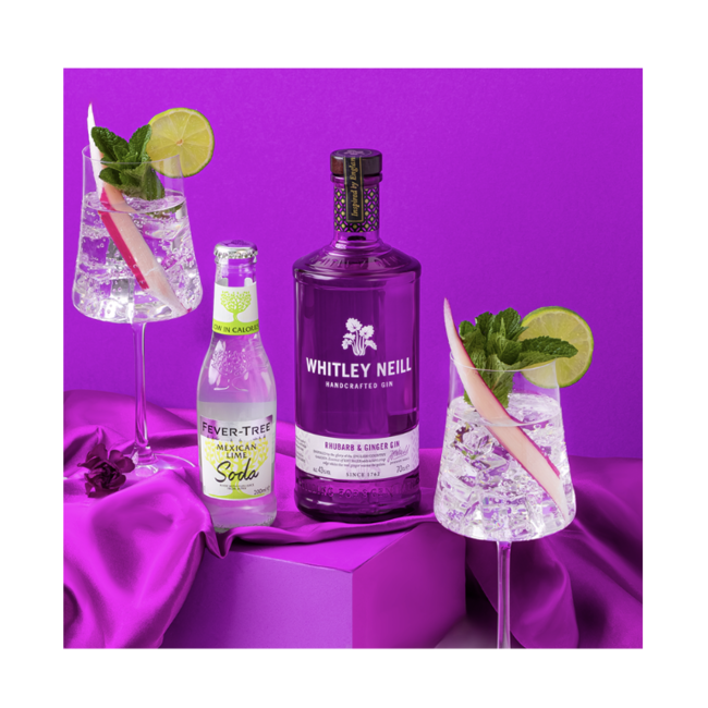 Whitley-Neill Rhubarb & Ginger 70CL