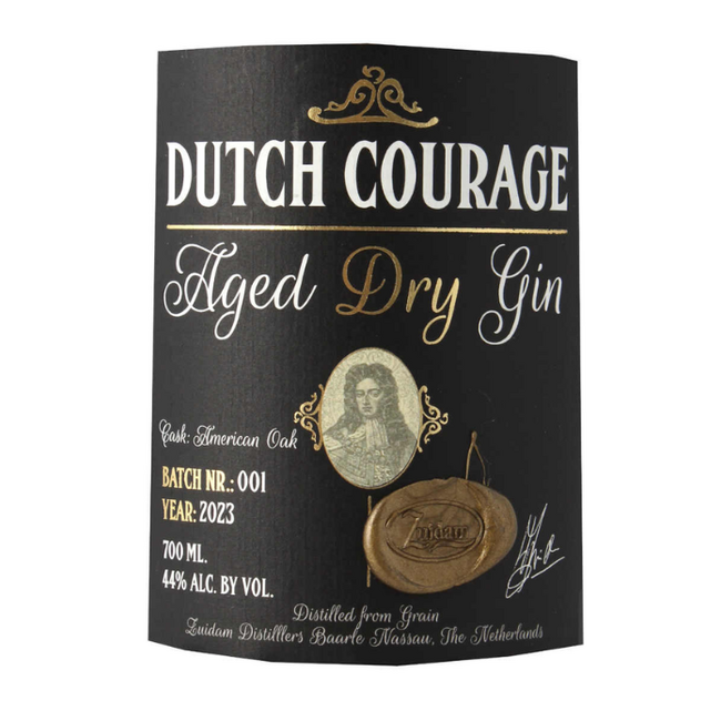 Zuidam Dutch Courage - Aged Dry Gin 70CL