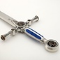 Sword with blue handle with engravings  ONLY AVAILABLE BENELUX AND NORTHERN FRANCE - PARIS