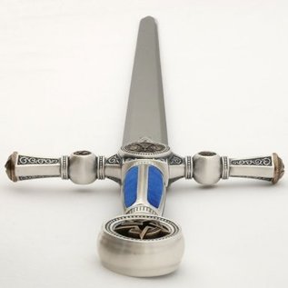 Sword with blue handle with engravings  ONLY AVAILABLE BENELUX AND NORTHERN FRANCE - PARIS