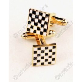 Checkerboard cufflinks