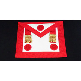 Apron Worshipful master 3 rosetten