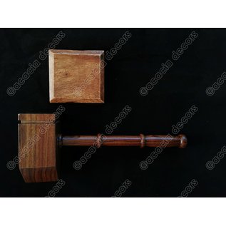 Marter wood  with sound block - square