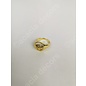 Ring plated gold double sided - Blue